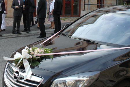Ozdobené auto